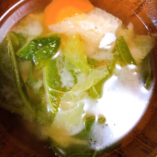 野菜の味噌汁